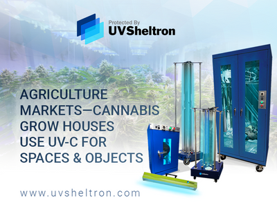 Agriculture series continuing with Cannabis grow house space and object disinfection